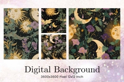 Halloween Pattern Background Scare Horror Ghost Wallpaper_29 Product Image 1