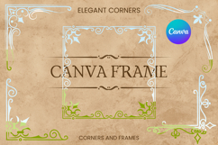Elegant Corners Canva Frame Decorative Photo Frame Border_3 Product Image 1