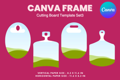 Kitchen Cutting Board Canva Frame Boards for Serving Dishes3 Product Image 1