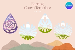 Elegant Earring CANVA FRAME Jewelry Designs Add Photo_3 Product Image 1