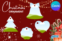 Christmas Ornament Canva Frame Christmas Tree Decorate Photo Product Image 1