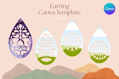 Elegant Earring CANVA FRAME Jewelry Designs Add Photo_33 Product Image 1