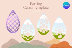 Elegant Earring CANVA FRAME Jewelry Designs Add Photo_35 Product Image 1