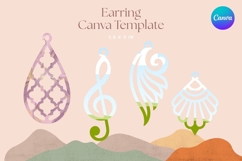 Elegant Earring CANVA FRAME Jewelry Designs Add Photo_36 Product Image 1