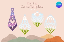 Elegant Earring CANVA FRAME Jewelry Designs Add Photo_37 Product Image 1