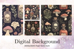 Halloween Pattern Background Scare Horror Ghost Wallpaper_37 Product Image 1