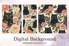 Halloween Pattern Background Scare Horror Ghost Wallpaper_39 Product Image 1