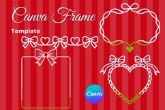 Decorative Canva Frame Photo Frame Ornaments Rectangle Frame Product Image 1