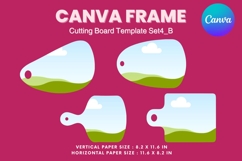 Kitchen Cutting Board Canva Frame Board for Serving Dishes_4 Product Image 2