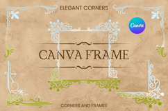 Elegant Corners Canva Frame Decorative Photo Frame Border_4 Product Image 1