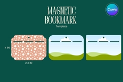 Display Magnetic Bookmark Canva Frame Template Editable_4 Product Image 1