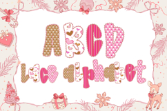 Preppy Lace Letters Lace Alphabet Boho Wedding Invitations41 Product Image 1