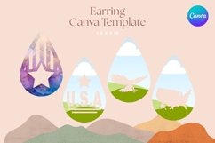 Elegant Earring CANVA FRAME Jewelry Designs Add Photo_43 Product Image 1