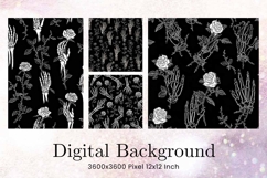 Halloween Pattern Background Scare Horror Ghost Wallpaper_43 Product Image 1