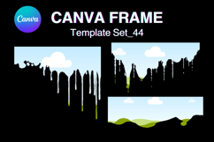 Drip Canva Frame Water Drop Dripping Borders add Photo 44 Product Image 1