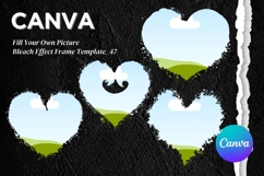 Heart Canva Frame Spread Heart Valentine Photo Frame Love_47 Product Image 1