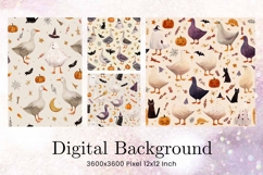 Halloween Pattern Background Scare Horror Ghost Wallpaper_47 Product Image 1