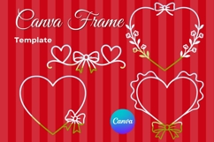 Decorative Canva Frame Photo Frame Ornaments Rectangle Frame Product Image 1