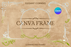 Elegant Corners Canva Frame Decorative Photo Frame Border_5 Product Image 1