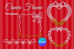Decorative Canva Frame Photo Frame Ornaments Rectangle Frame Product Image 1