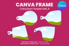 Kitchen Cutting Board Canva Frame Board for Serving Dishes_6 Product Image 2
