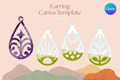 Elegant Earring CANVA FRAME Jewelry Designs Add Photo_6 Product Image 1