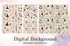 Halloween Pattern Background Scare Horror Ghost Wallpaper_67 Product Image 1