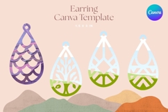 Elegant Earring CANVA FRAME Jewelry Designs Add Photo_7 Product Image 1