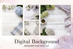 Wooden Floral Background Wood Flower Vintage Wallpaper_7 Product Image 1