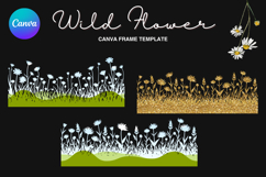 Wild Flower Canva Frame Bouquet Flower Add Photo_76 Product Image 1
