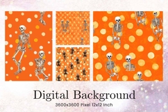 Halloween Pattern Background Scare Horror Ghost Wallpaper_78 Product Image 1