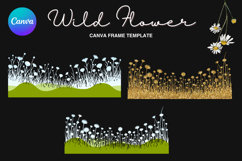 Wild Flower Canva Frame Bouquet Flower Add Photo_79 Product Image 1