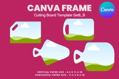 Kitchen Cutting Board Canva Frame Board for Serving Dishes_8 Product Image 2