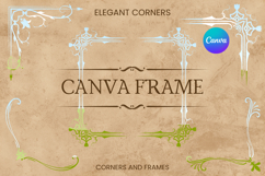 Elegant Corners Canva Frame Decorative Photo Frame Border_8 Product Image 1