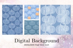 Halloween Pattern Background Scare Horror Ghost Wallpaper_8 Product Image 1
