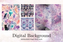 Halloween Pattern Background Scare Horror Ghost Wallpaper_80 Product Image 1