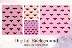 Halloween Pattern Background Scare Horror Ghost Wallpaper_82 Product Image 1