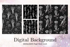 Halloween Pattern Background Scare Horror Ghost Wallpaper_83 Product Image 1