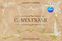 Elegant Corners Canva Frame Decorative Photo Frame Border_9 Product Image 1