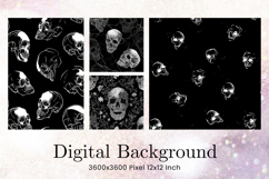 Halloween Pattern Background Scare Horror Ghost Wallpaper_90 Product Image 1
