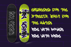 Seven Venom - Dripping Monoline Tagging Graffiti Font Product Image 6