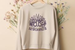 Sewciopath SVG | Funny Sewing Quote | Seamstress Cricut Art Product Image 2