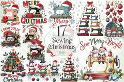 Sewing Christmas Sublimation Bundle Product Image 1