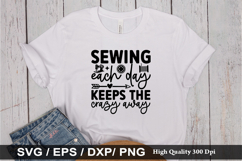 Sewing Quotes SVG Bundle - Sewing T-shirt Design Product Image 2