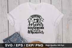 Sewing Quotes SVG Bundle - Sewing T-shirt Design Product Image 5