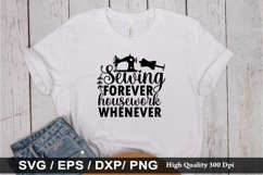 Sewing Quotes SVG Bundle - Sewing T-shirt Design Product Image 6