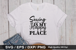 Sewing Quotes SVG Bundle - Sewing T-shirt Design Product Image 8