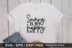 Sewing Quotes SVG Bundle - Sewing T-shirt Design Product Image 7