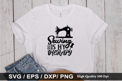 Sewing Quotes SVG Bundle - Sewing T-shirt Design Product Image 11