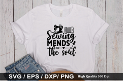 Sewing Quotes SVG Bundle - Sewing T-shirt Design Product Image 15
